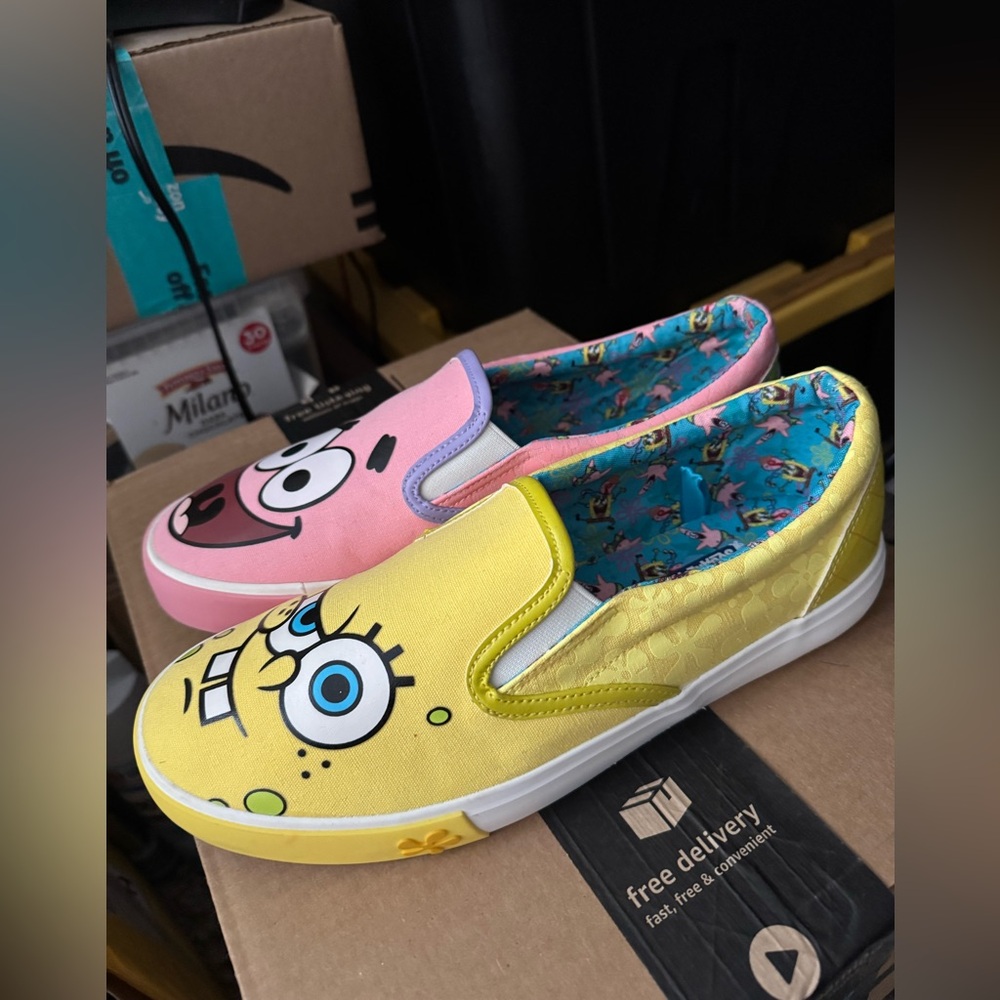 SpongeBob & Patrick Slip on Shoes - Picture 4 of 6